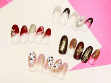 ヴィーナネイル 呉店(VinaNail)/2月定額アート★デザインコース