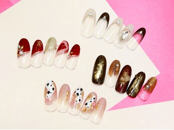 ヴィーナネイル 呉店(VinaNail)/2月定額アート★デザインコース