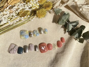 アバネイル 名駅店(AVA NAIL)/フットゴージャスアート　7690円