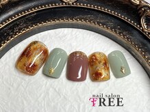 ネイルサロン トゥリー(TREE)/鼈甲フットネイル！