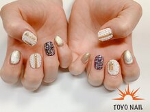 トヨネイル(TOYO NAIL)/ジップシープボア&ツイード
