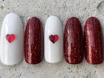 フリークネイル(FREAK Nail)/シンプルMIXラメホロ ¥7000