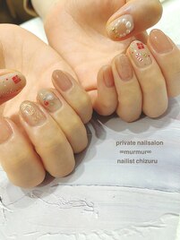クリスマスネイル