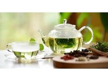 マール 丸亀店/施術後のハーブティー