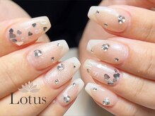 ロータス ネイルアンドアイラッシュ(Lotus)/Vカットネイル