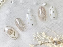 プティリボン 武蔵小金井店(PetitRibbon)/Trend 薔薇　キラキラ