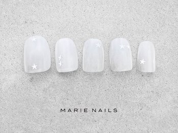 マリーネイルズ 大阪梅田店(MARIE NAILS)/新規6000 0320b リボン