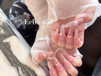 エコー(Echo)/ピンクオーロラネイル