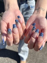 ロータスネイル(Lotus Nail)/デニムネイル