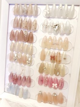 イーケーネイル(ek nail)の写真/【お得に可愛く♪】季節感やトレンドを取り入れた旬なデザインを多数ご用意♪可愛い指先で気分もUP☆