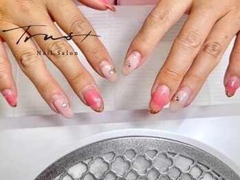 トラストネイル 佐野店(TRUST Nail)/4週間ロングネイルぴったり