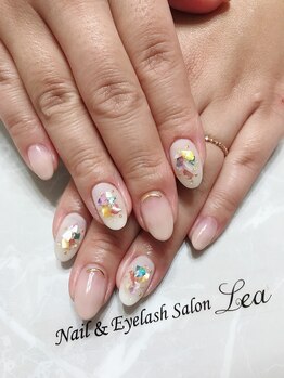 ネイルアンドアイラッシュサロン レア 千葉店(Lea)/フレンチ
