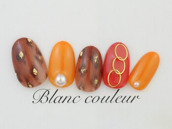 ブランクルール 京都四条烏丸(Blanc Couleur)/秋ネイル2019