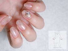 オトナネイル(otona nail)/ピンクゴールドニュアンスネイル