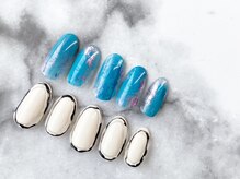 スリー(THREE)/Aug,2020/nail design