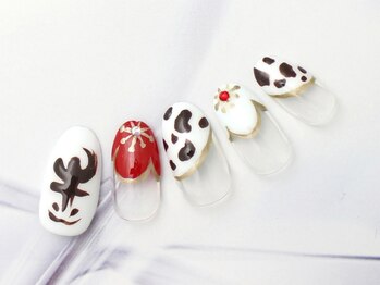 キャンアイドレッシー ヨコハマ元町店(Can I Dressy)/【NEW】和文字ネイル