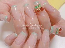 リル(RIRU)/ラメフレンチ×チェリー