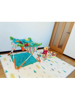 お子様同伴OKのサロン