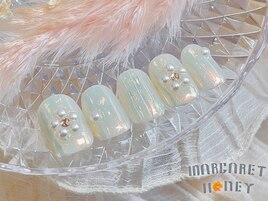 フラワーパールネイル