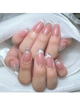 エツキネイル(悦木Nail)/チップマグネットフレンチ