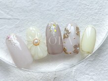 ヴィオラ(VIOLA)/春/フラワー/ちゅるんネイル