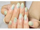 グリーンニュアンスネイル