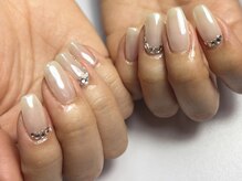 日和/オーロラネイル