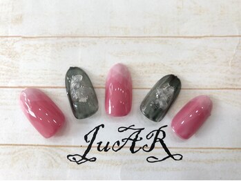 ジュアール(JuAR)/オシャレフレンチネイル