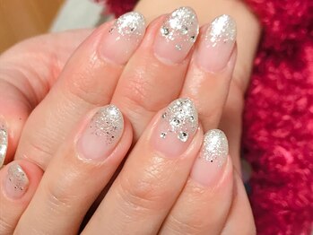 ジュエルナ(jeweluna)/シルバーラメグラデ♪