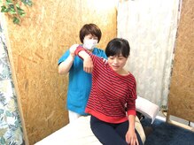 みふく整体院/肩、肩甲骨のストレッチ