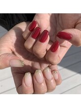 グリーディ(greedy)/大人シンプルネイル