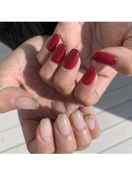 グリーディ(greedy)/大人シンプルネイル