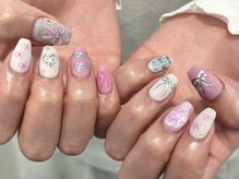 シェル トウキョウ(SHELL TOKYO)/リボンネイル¥10000