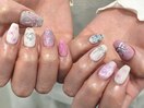 リボンネイル¥10000