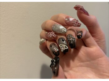 きらきらギャルネイル