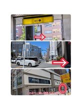 ハーブピーリング 心斎橋/四ツ橋駅から道案内
