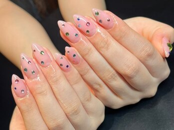 ネイルグランツ(nail glanz)/カラフルストーン♪