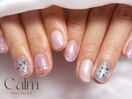 紫陽花ネイル