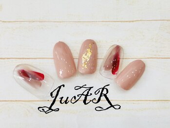 ジュアール(JuAR)/塗りかけネイル