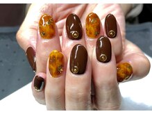 リエル(Riel)/金箔べっ甲ネイル☆セミオーダー
