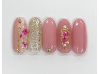 ディーネイル 四条烏丸(D-nail)/35番　2021春デザインコンテスト