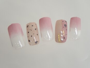 フェリーチェ(nail salon&school felice)/G¥7590 スモーキーピンク