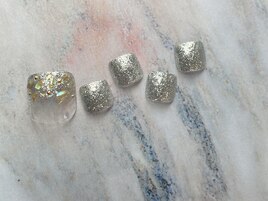 ラメグラデーションネイル