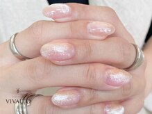 ワールド ビューティ ヴィヴァルト 宝塚店(WORLD BEAUTY VIVALTO)/シンプル/マグネットネイル