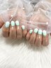 【Hand】ワンカラー＋グラデーション  ¥7700