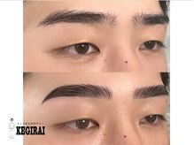 ケギライアイブロウ 渋谷(kegiraiアイブロウ)/眉毛/眉毛サロン メンズ/kegirai