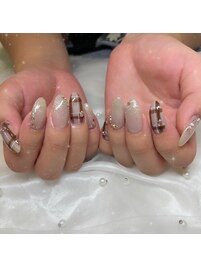 チェックネイル