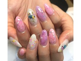 ～フラワーネイル～