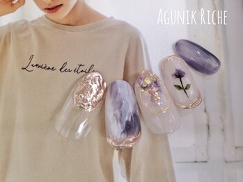 アグニークリッシェ(Agunik Riche)/【ニュアンスネイル】