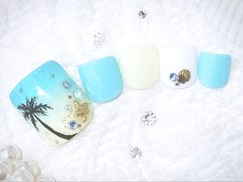 パームツリーネイル￥12100